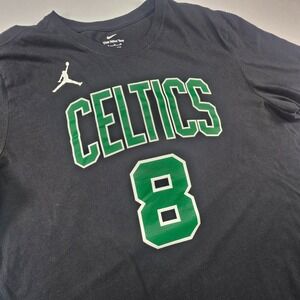 Kristaps Porziņģis The Nike Tee Boston‎ Celtics Shirt Jersey #8 Size XL